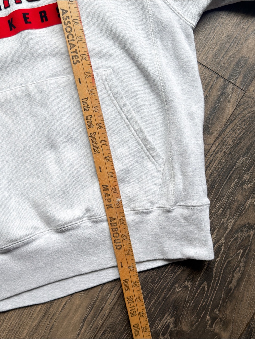 Champion Reverse Weave Nebraska Cornhuskers Men’s Small Hoodie Gray Pullover - Picture 7 of 9